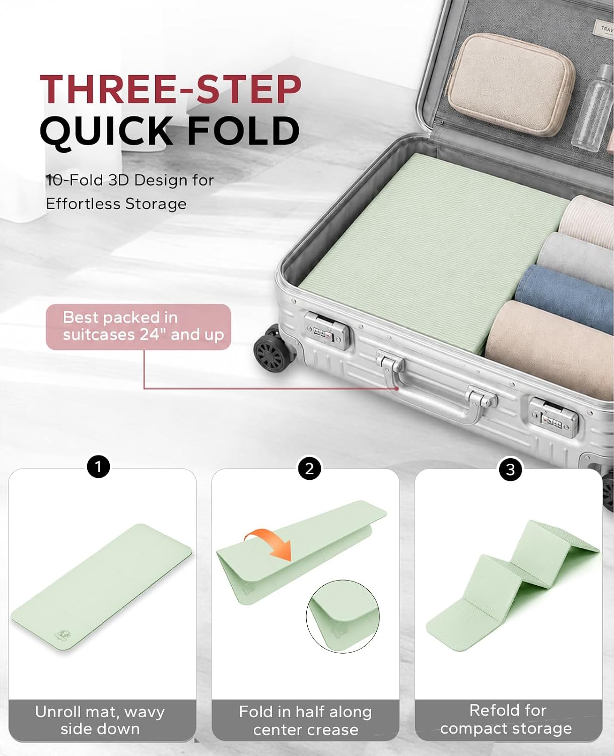 HAPBEAR Foldable Yoga Mat - Image 2