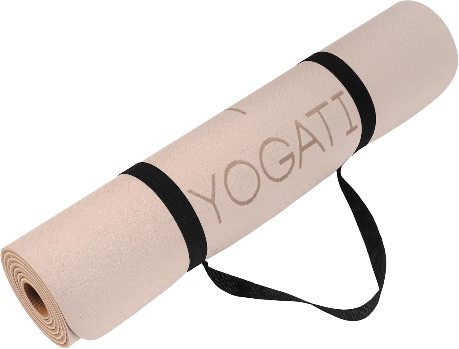 YOGATI® Yoga Mat with Strap - Image 2
