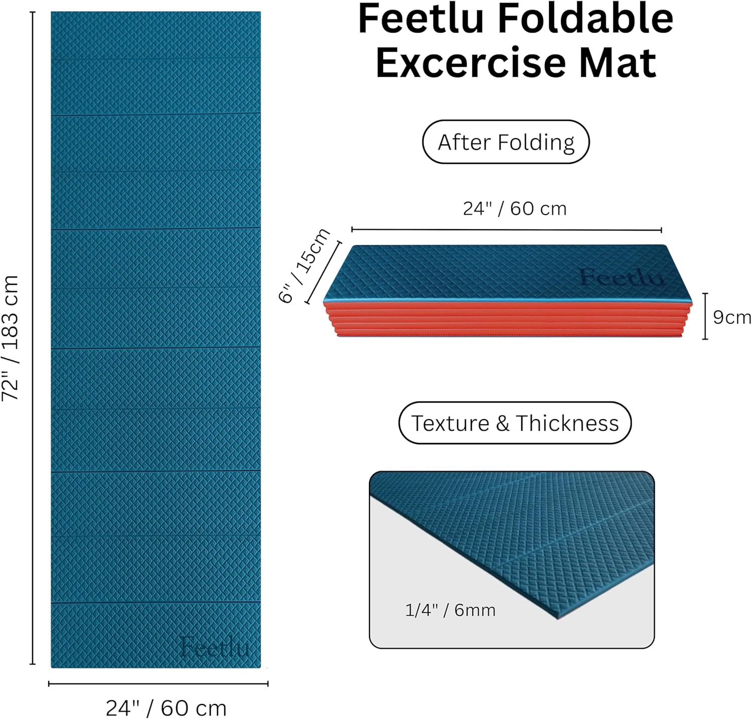 Foldable Yoga Exercise Mat - Image 2